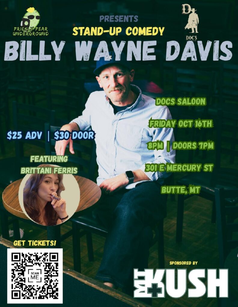 Billy Wayne Davis — Stand-Up Comedy